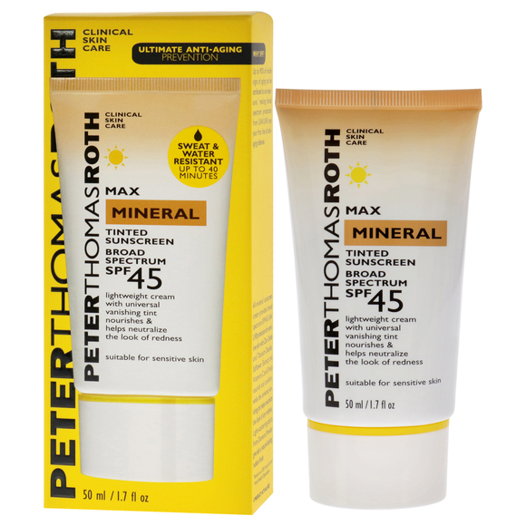 Max Mineral Tinted Sunscreen SPF 45 by Peter Thomas Roth Unisex 1.7 oz Sunscreen - Picture 4 of 4